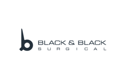 back and black surgical